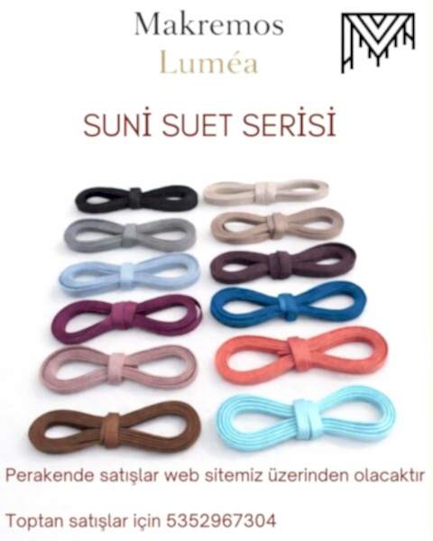 Süet Şerit İpler
